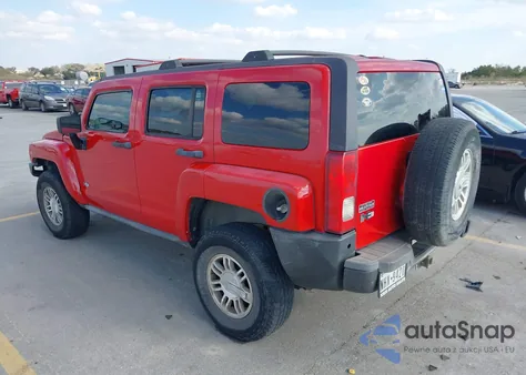 2007 Hummer H3 Suv z USA, uszkodzony, nr VIN 5GTDN13E778159294